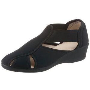 Pantoffels - Zwart - Synthetisch - Rubber Zool