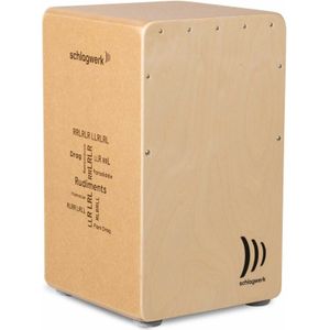 Schlagwerk CP80 Cajon Rudiments Natur - Cajon