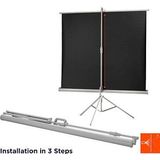 celexon Stativleinwand Economy 211 x 160 cm - White Edition