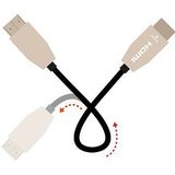 celexon UHD Optical Fibre HDMI 2.0b Active Kabel 6m , schwarz