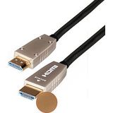 celexon UHD Optical Fibre HDMI 2.0b Active Kabel 10m, schwarz