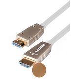 celexon UHD Optical Fibre HDMI 2.0b Active Kabel 20m, weiß
