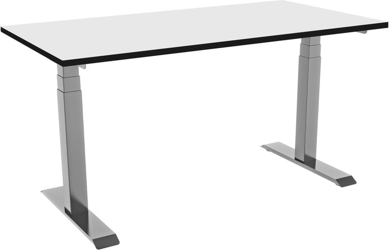 Celexon - Professional eAdjust - Bureau - Grijs - HPL Bureaublad 125 x 75 cm