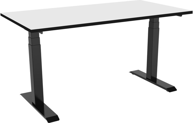 Celexon - Professional eAdjust - Bureau - Zwart - HPL Bureaublad 150 x 75 cm