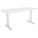 Celexon - eAdjust-58123 - Bureau - Wit - Incl. Bureaublad 125 x 75 cm