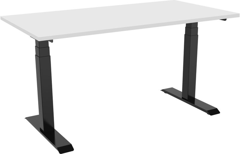 Celexon - Professional eAdjust - Bureau - Zwart - Inclusief Bureaublad 125 x 75 cm