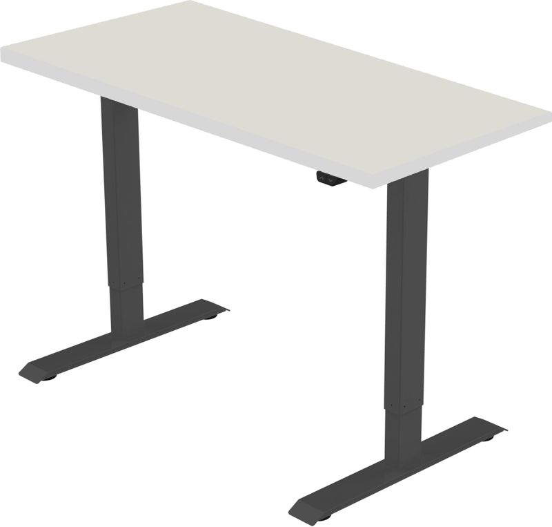 Celexon - eAdjust-71121 - Motorisch Hoogteverstelbaar Bureau - Zwart - Inclusief Bureaublad 150 x 75 cm