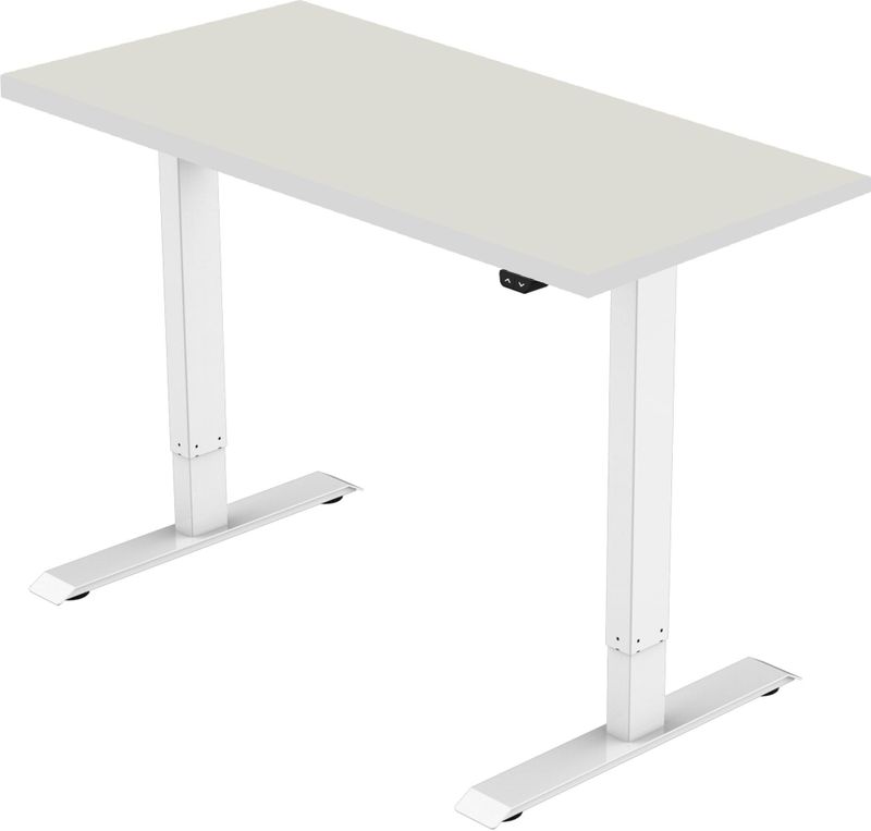 Celexon - Economy eAdjust-71121 - Bureau - Wit - Incl. Bureaublad 150 x 75 cm