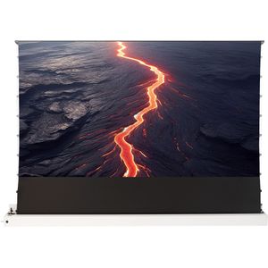 celexon UST Hochkontrast Bodenscheren Leinwand - HomeCinema Plus, 120" weiß