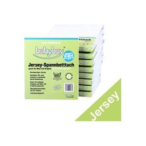 BabyBay Hoeslaken voor baby's, jersey, verlenging voor wieg, origineel en maxi