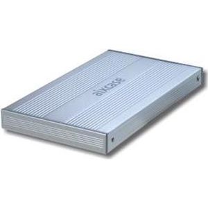 Aixcase - AIX-SUB2S - Harddisk Behuizing - Zilver - Voor 2,5" SATA Harde Schijven