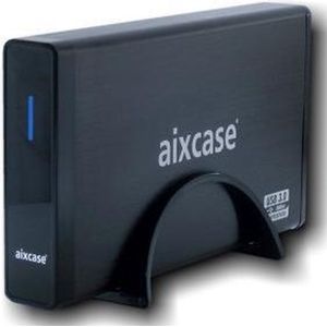 Aixcase - AIX-BL35SU3 - Harddisk Behuizing - Zwart - Aluminium