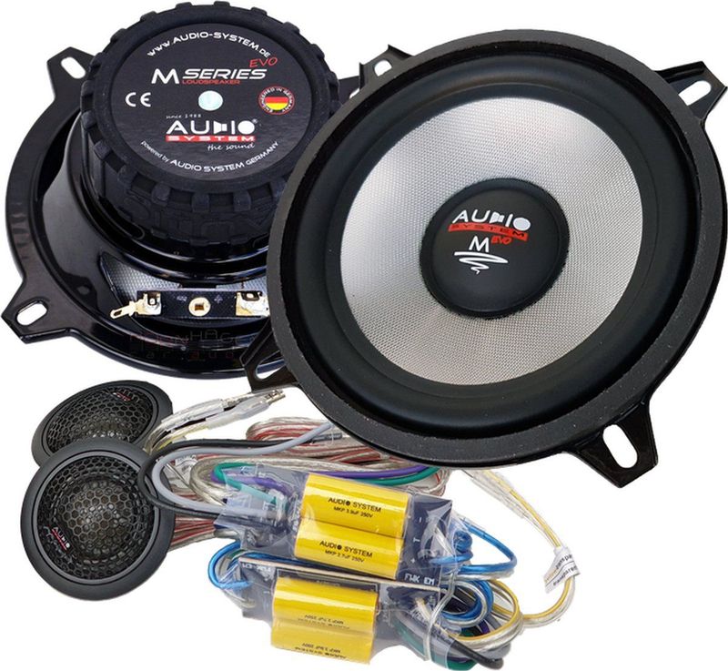 Audio System - M-Series - Composet - 130mm - Universeel - 240 Watt