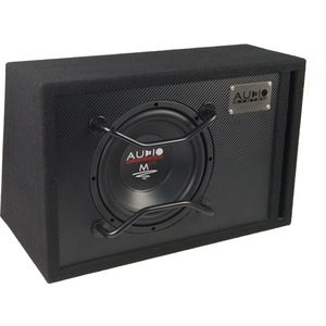 M-Serie EVO HIGH EFFICIENT Subwoofer 30 liter box met Carbon design 400/300 Watt