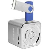 Technaxx - Mini MusicMan - Draagbare Mini-Luidspreker - Zilver - Aluminium