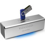 MusicMan MA Soundstation - Draagbare Luidspreker - Zilver - Stereogeluid - 6 Uur Speeltijd