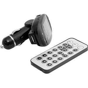 Technaxx 4483 FMT500 FM Transmitter met afstandsbediening, kogelgewricht, zwart