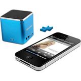 MusicMan Mini Wireless Soundstation BT-X2 (MP3-spele - Bluetooth) Blauw