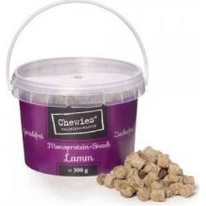 Chewies - Lamstraining Aas - Monoproteïne Snack - 300 g - Graanvrij - Suikervrij