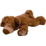 Warmies® Wärmekissen Warmies Wärmetier Sleepy Bär braun Mikrowelle/Ofen, (Wärmekuscheltier)