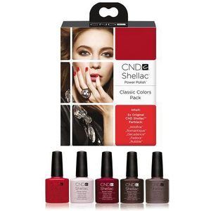 Originele CND Shellac Classic Colors-Pack - 5x CND Shellac-topseller in één verpakking