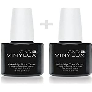 CND Vinylux Weekly Top Coat - Het origineel van - 2 stuks