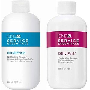CND - Scrubfresh en Offly Fast Remover Kit - 444 ml - Remover en Scrubfresh
