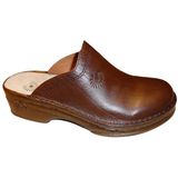 Pantoffels - Leren Muilen - Zwart - Leer