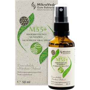 MikroVeda M33+ Microbiotische Mondspray 50 ml