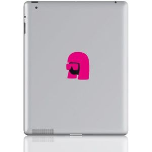Donkey DK320024 sticker voor tablet, motief: koningin, roze