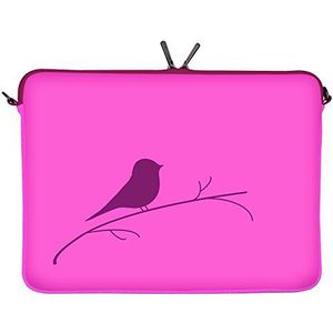 Digittrade Early Bird LS122-15 beschermhoes voor MacBook en 15,6 inch (39,6 cm), roze/paars