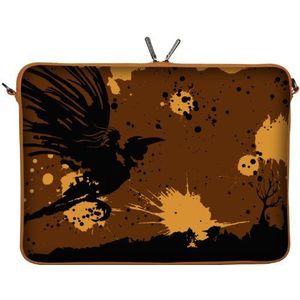 Digittrade Urban Designer Case Met Accessoire Pocket voor Laptops en MacBooks met: oranje LS171 Mystery 17.3 Zoll