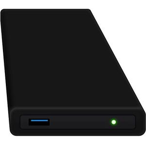 HipDisk SW 500GB SSD externe harde schijf (6,4 cm (2,5 inch), USB 3.0) draagbaar met verwisselbare siliconen beschermhoes schokbestendig waterafstotend zwart