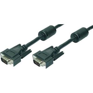 LogiLink - Cable VGA 2x Ferryt HQ, lenght 3m