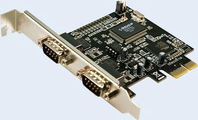 Logilink - PC0031 - PCIe naar VGA Adapter - Zwart - Hoogwaardige Beelden