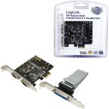LOGILINK - PC0033 - PCI Express Kaart - 2-Seriële + 1-Parallel Poort