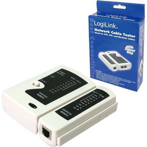 LogiLink WZ0010 Kabeltester voor RJ-11, RJ-12 en RJ-45