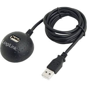 LogiLink USB-kabel USB 2.0 USB-A bus, USB-A stekker 1.50 m CU0013B