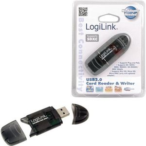 LogiLink Cardreader USB 2.0 Stick external for SD/MMC