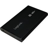 LogiLink - 2.5 SATA USB 2.0 HDD Enclosure - Aluminium - Voor Notebook-Harde Schijven