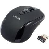 LogiLink ID0031 - Draadloze Muis - Zwart - USB Micro Dongle