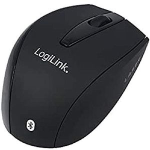 LogiLink Muis Laser Bluetooth met 5 knoppen (Draadloze), Muis, Zwart
