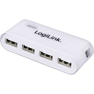 LogiLink UA0086 4 poorten USB 2.0-hub Wit