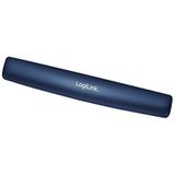 LogiLink - ID0045 - toetsenbord polssteun - blauw, 40 x 6 x 15 cm