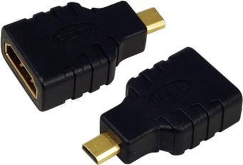 LogiLink AH0010 Kabeladapter/Verloopstukje HDMI To HDMI Micro