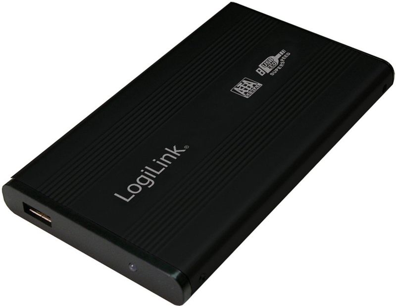 LogiLink UA0106A - Harddisk Behuizing - Zilver - USB 3.0 Super Speed