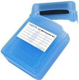 Afsluitbare Bescherm Box - Blauw - Voor 2x 2,5'' HDD/SSD