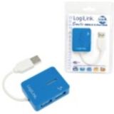 LogiLink USB Hub - 4 Poorten - Blauw