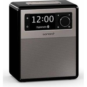 Sonoro Easy (DAB+, FM, Bluetooth), Radio, Zwart