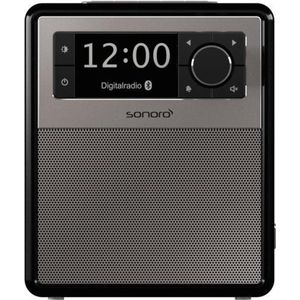 Sonoro EASY V2 Draagbare DAB+ Radio + Bluetooth - Zwart